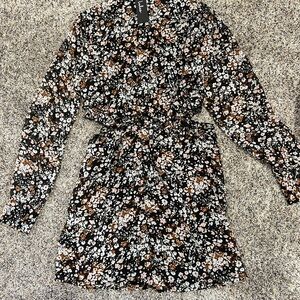 Floral Long Sleeve Dress